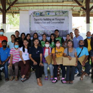 Capacity-Building Training on Mangrove Rehabilitation, Restoration, and Conservation in Cagwait, Surigao del Sur