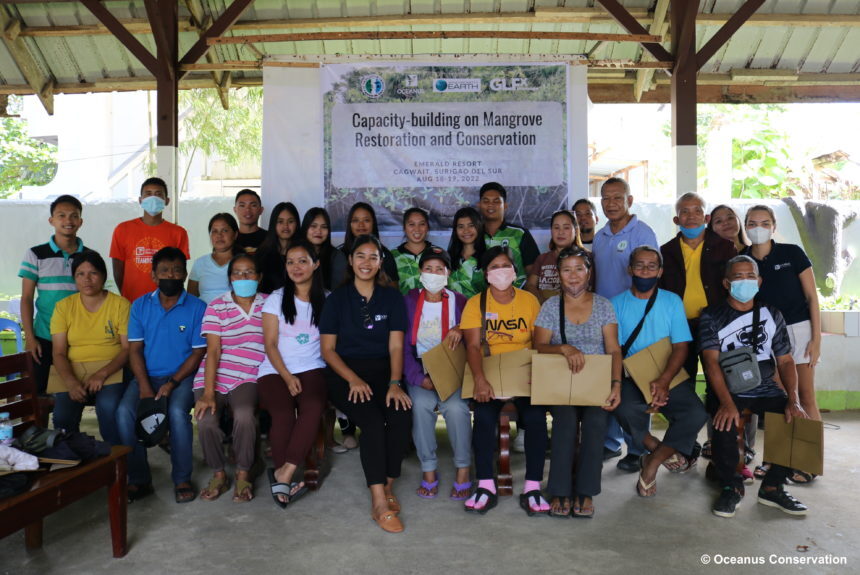 Capacity-Building Training on Mangrove Rehabilitation, Restoration, and Conservation in Cagwait, Surigao del Sur